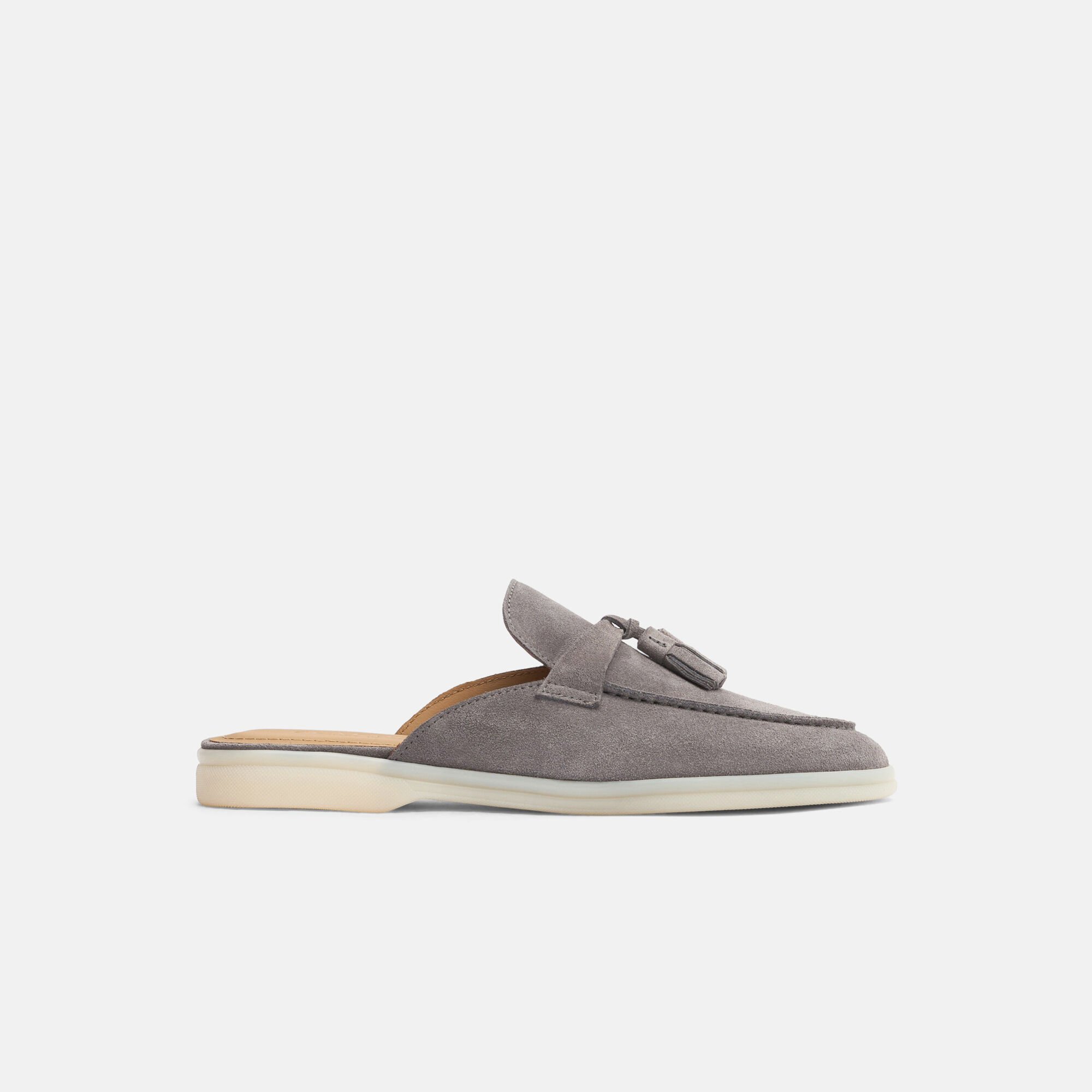 Scarosso Lucrezia Grey Suede Grey - Suede LUCREZIAMULE