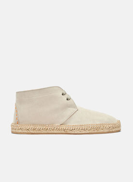 Scarosso Mojave Creme Veloursleder Creme - Veloursleder MOJAVEESPA