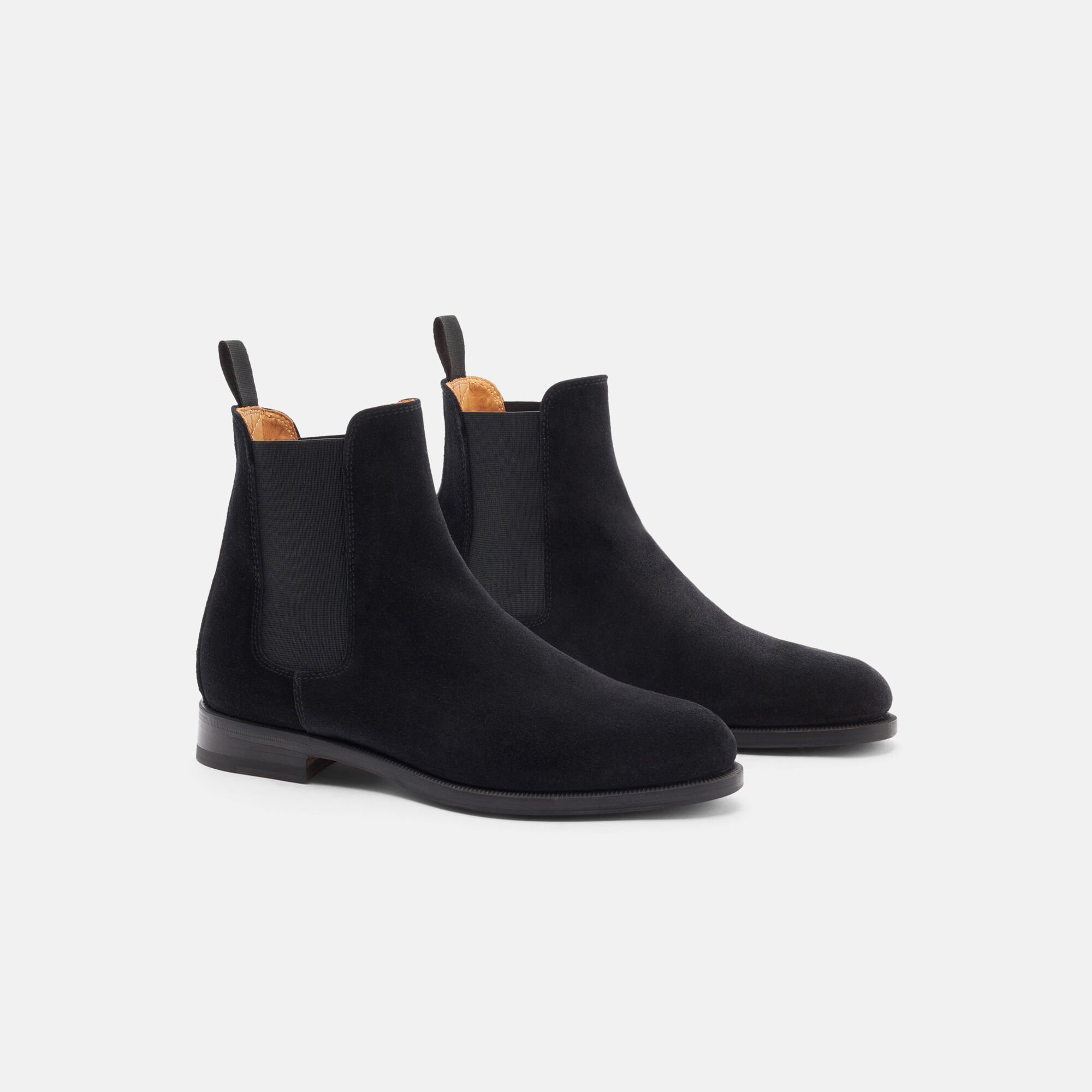 Scarosso Elena Black Suede Black - Suede ELENACHEL
