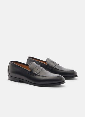 Renato Black Scarosso: Black - calf RENATOLOAF