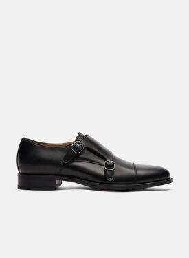 Scarosso Firenze schwarz - Kalbsleder FIRENZEMONK