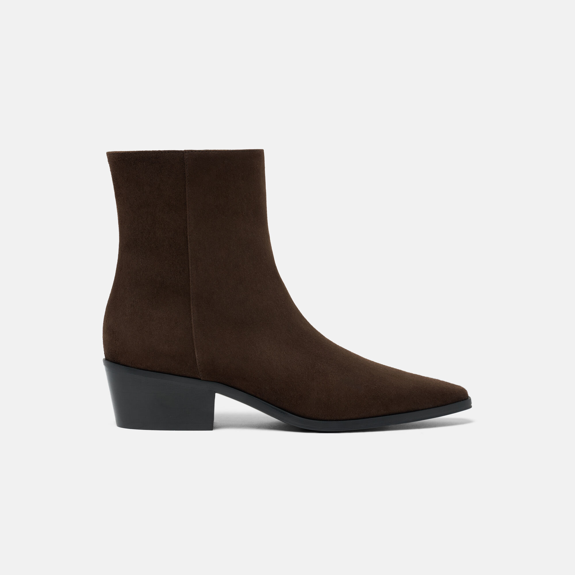 Ambra Brown Suede Scarosso: Dark Brown - Suede AMBRARBOOT