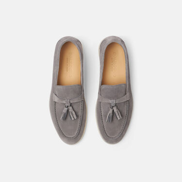 Scarosso Leandra Grey Suede Grey - Suede LEANDRALOAF