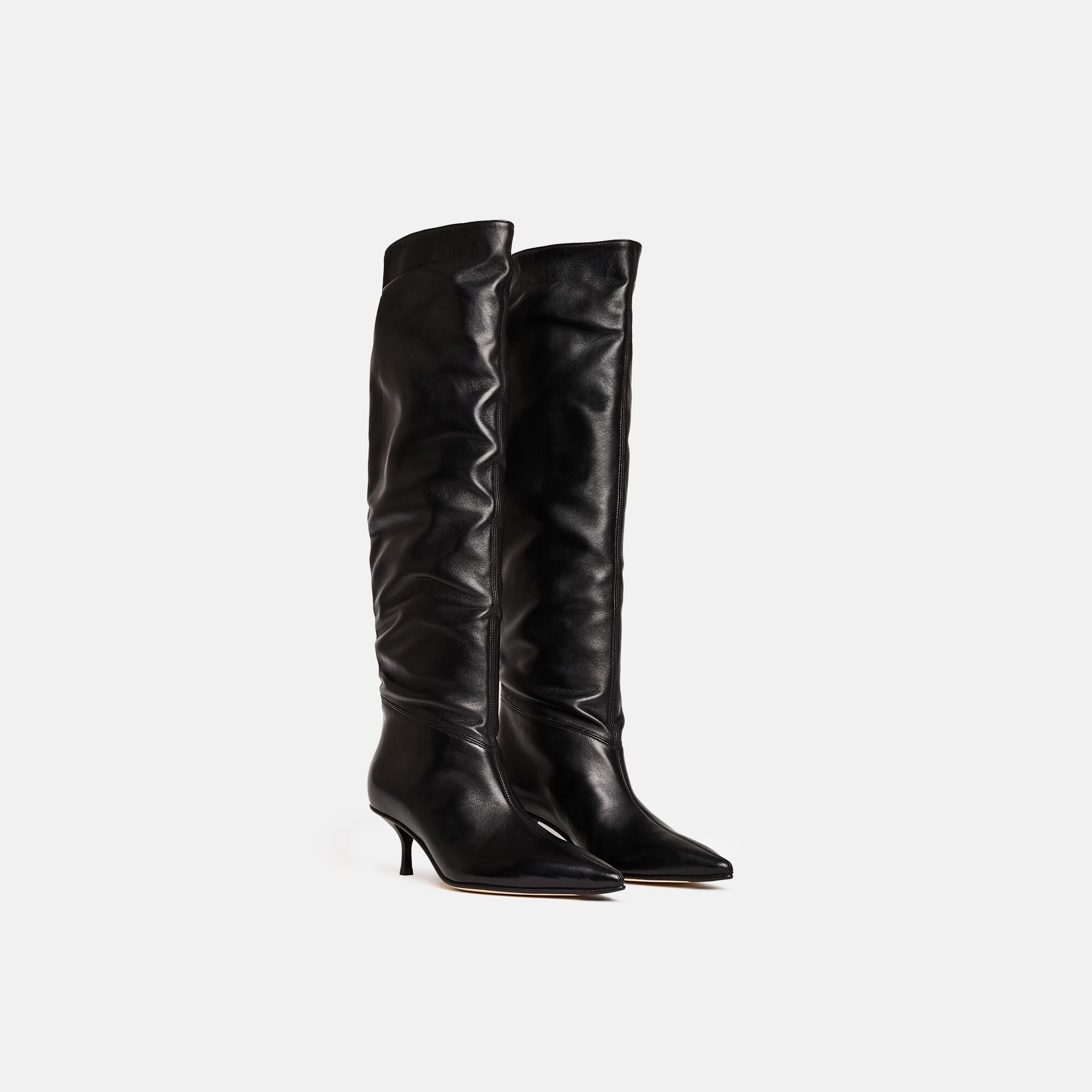 Scarosso Barbara Black Black - Calf BARBARABOOT