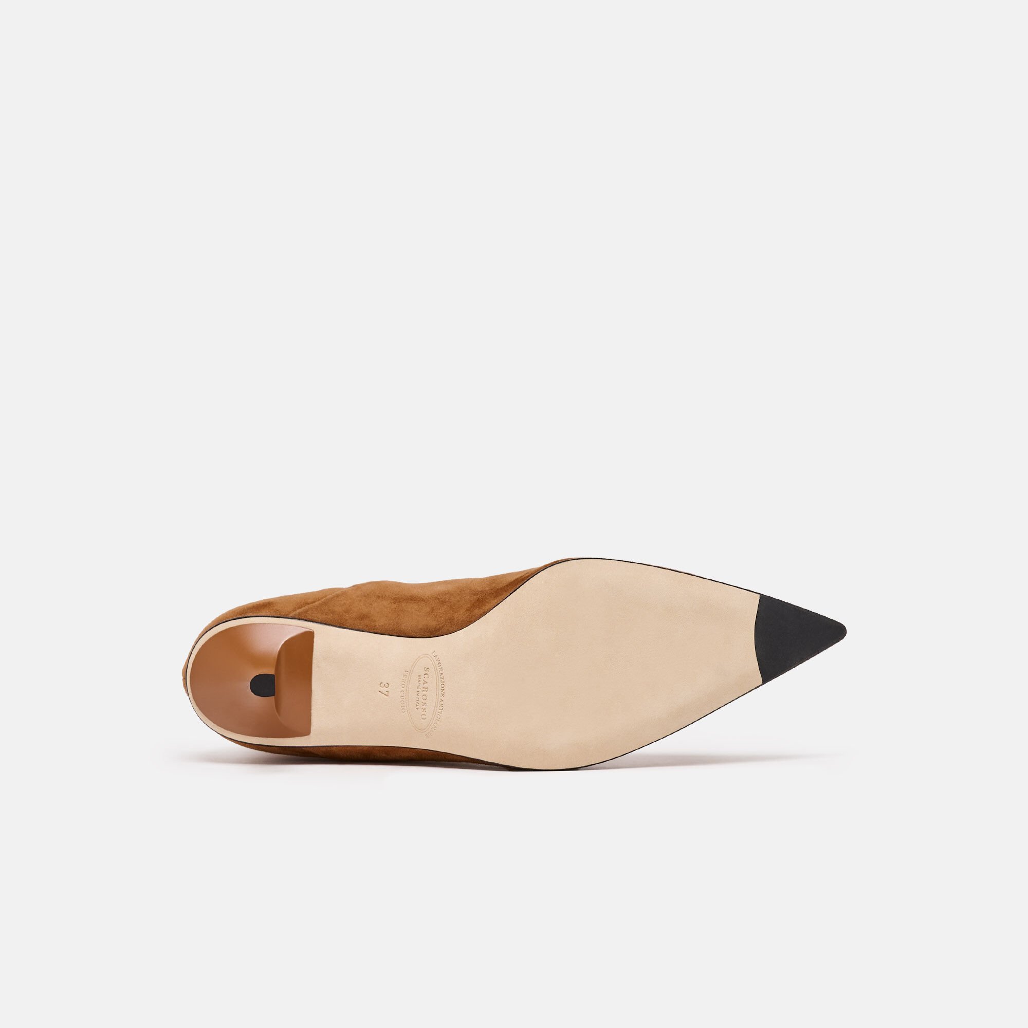 Scarosso Jamie Tabak Veloursleder Tabak – Veloursleder JAMIEANKL