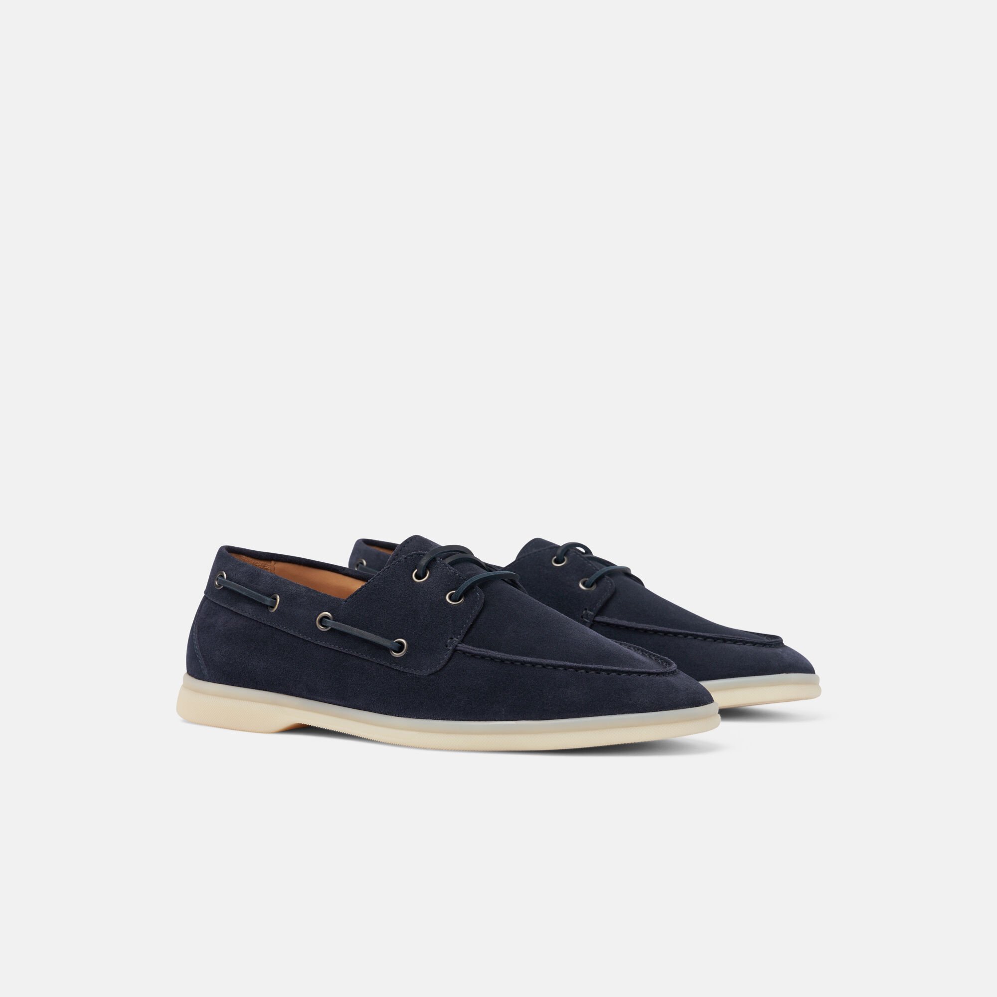 Scarosso Lio Bleu Daim Bleu - Daim LIOBOAT