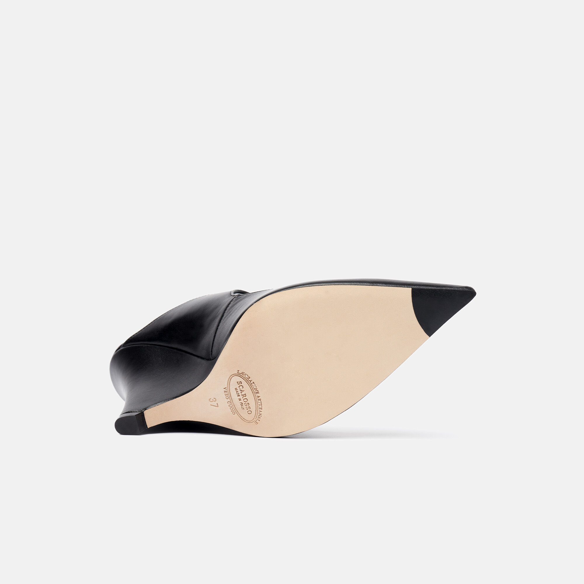 Scarosso Marta II Black Black - Calf MARTAIIPUMP