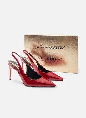 Sutton Red Patent Scarosso: Red - Patent SUTTONPUMP