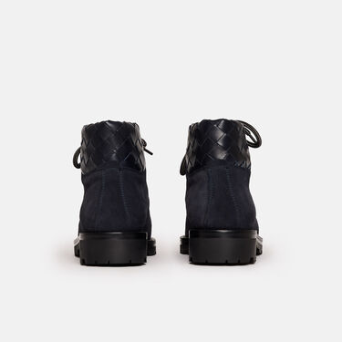 Scarosso Catherine Navy Woven Suede Navy - Suede CATHERINEBOOT
