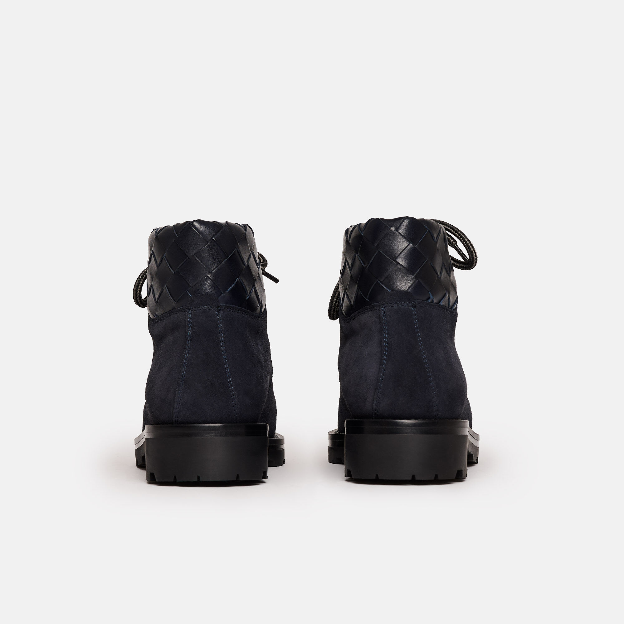 Scarosso Catherine Navy Woven Suede Navy - Suede CATHERINEBOOT