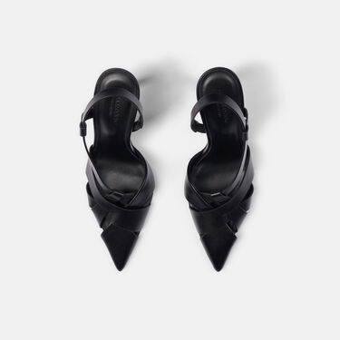 Scarosso Athena Noir Noir - Veau ATHENAPUMP