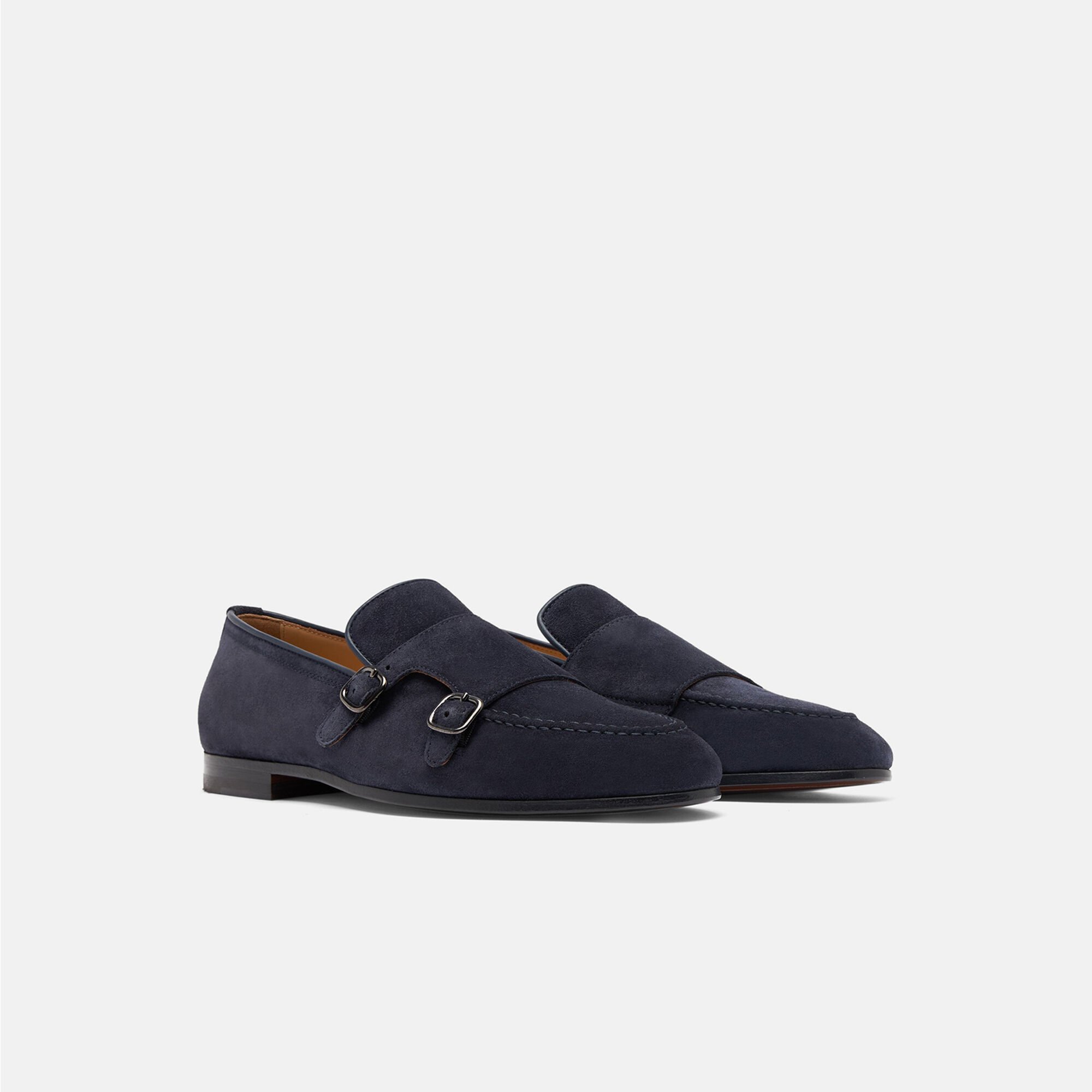 Scarosso Ernesto Blau Veloursleder Blau - Veloursleder ERNESTOLOAF