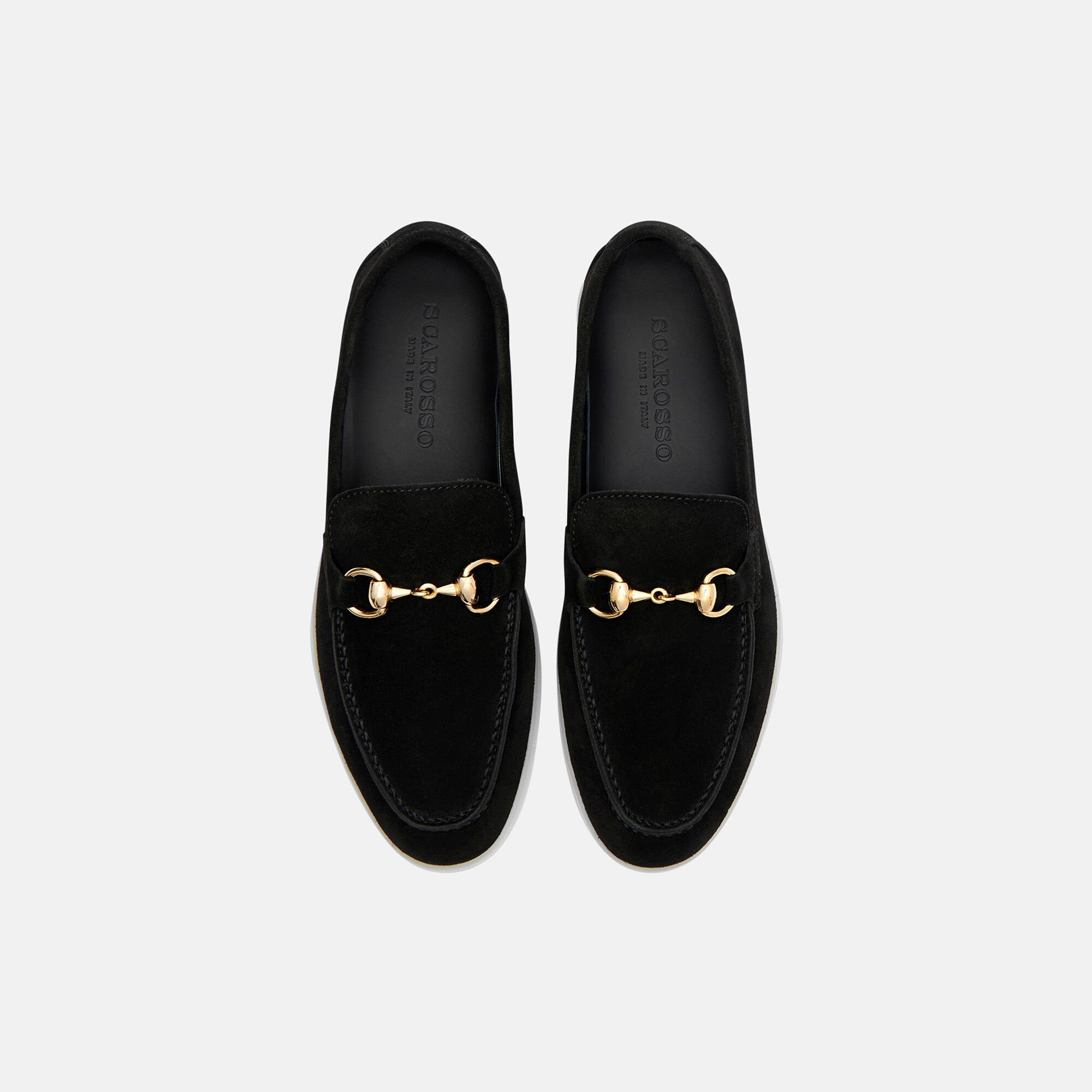 Scarosso Lilia Schwarz Veloursleder Schwarz - Veloursleder  LILIALOAF