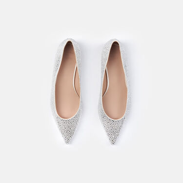 Scarosso Iris Raso Cristalli Bianco - Seta IRISBALL