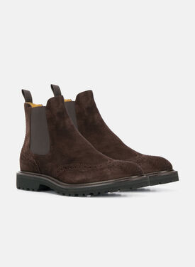 Keith Brown Suede Scarosso: Brown Suede KEITHCHEL