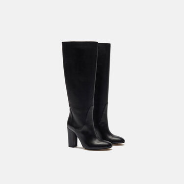 Scarosso Jessy Noir Noir - Veau JESSYBOOT