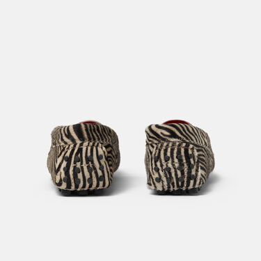 Scarosso Ashley Zebra Ponyhair Zebra - Ponyhair-Effect Calf ASHLEYDRIV