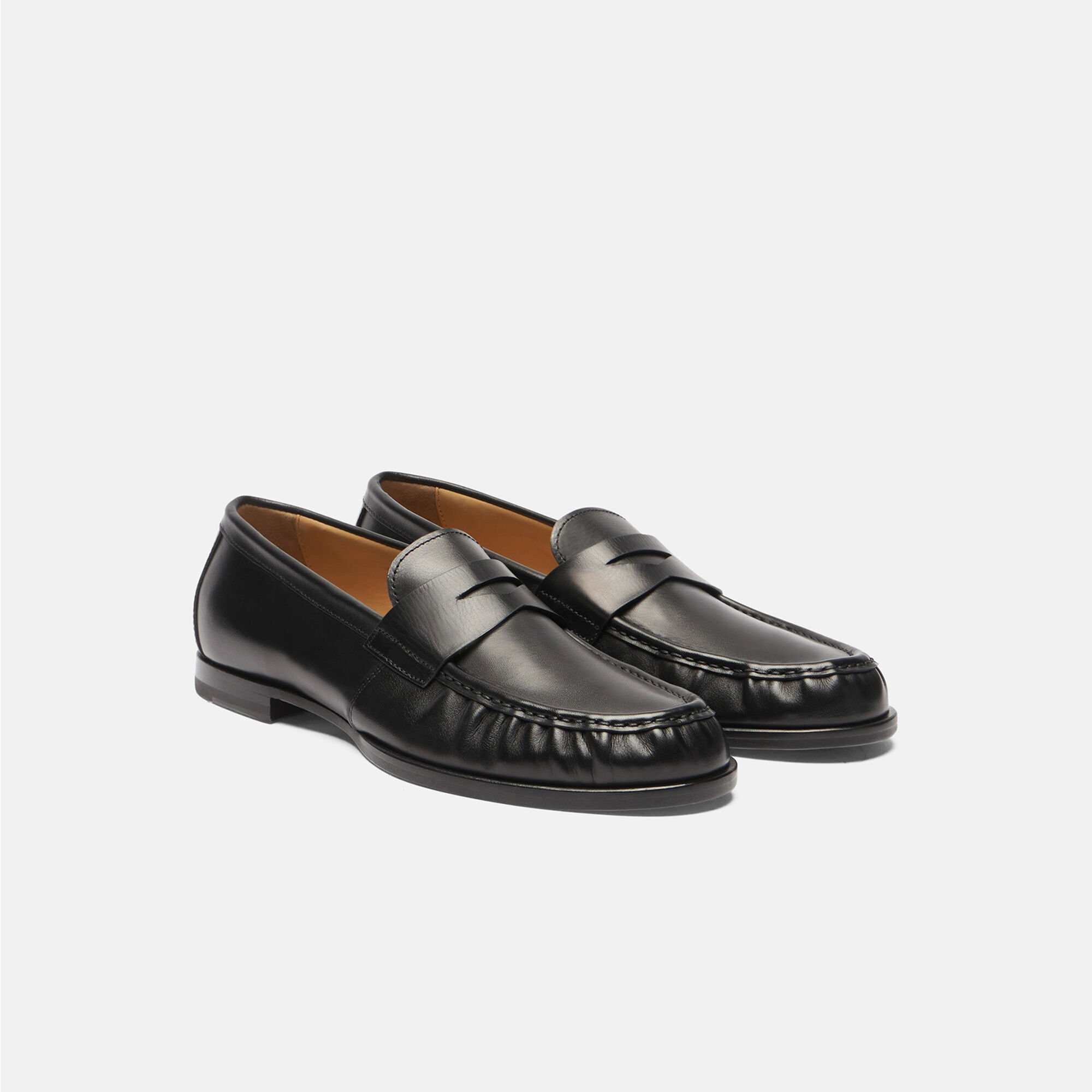 Scarosso Fred Black Black - Calf FREDLOAF