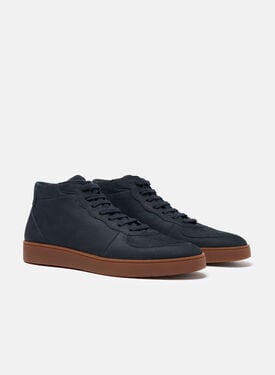 Augusto Dark Navy Nubuck Scarosso: Dark Navy - Nubuck AUGUSTOSNEA