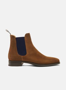 Scarosso Giancarlo Tabak tabakbraun - Veloursleder GIANCARLOCHEL