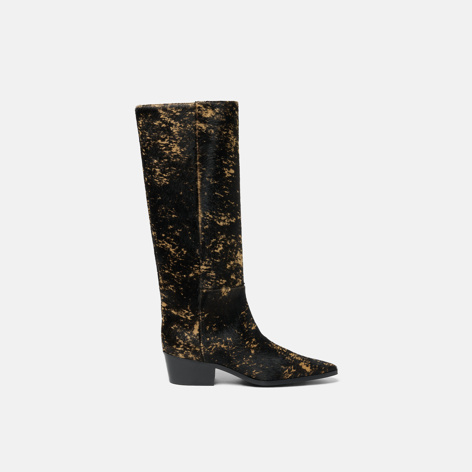 Ambrosia Black Pony Scarosso: Black - Ponyhair Ambrosia Black Pony Scarosso: Black - Ponyhair AMBROSIABOOT