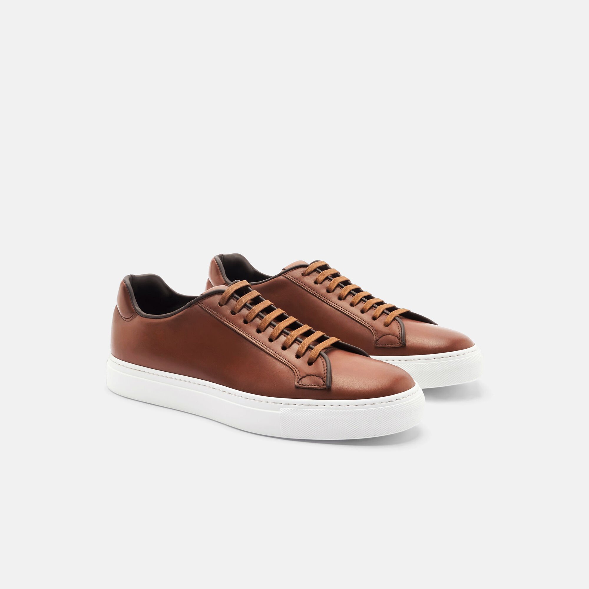 Scarosso Ugo Brown Hand-finished Brown - Calf UGOSNEA