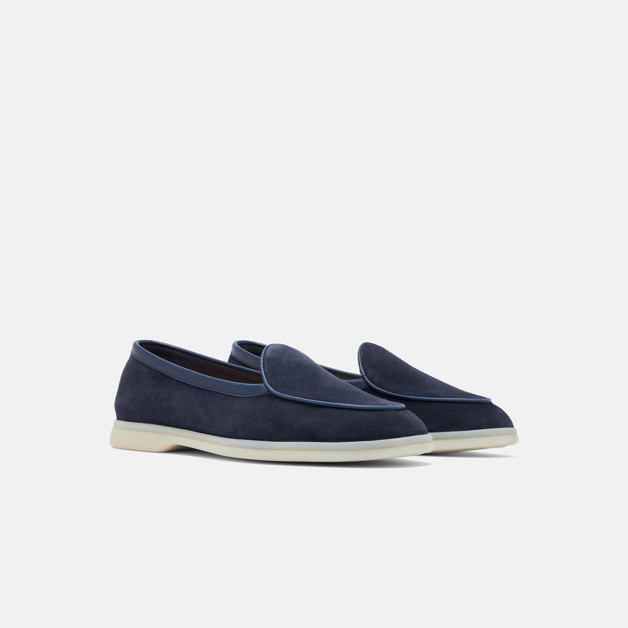 Scarosso Livio Blu Scamosciato Blu - Camoscio LIVIOLOAF