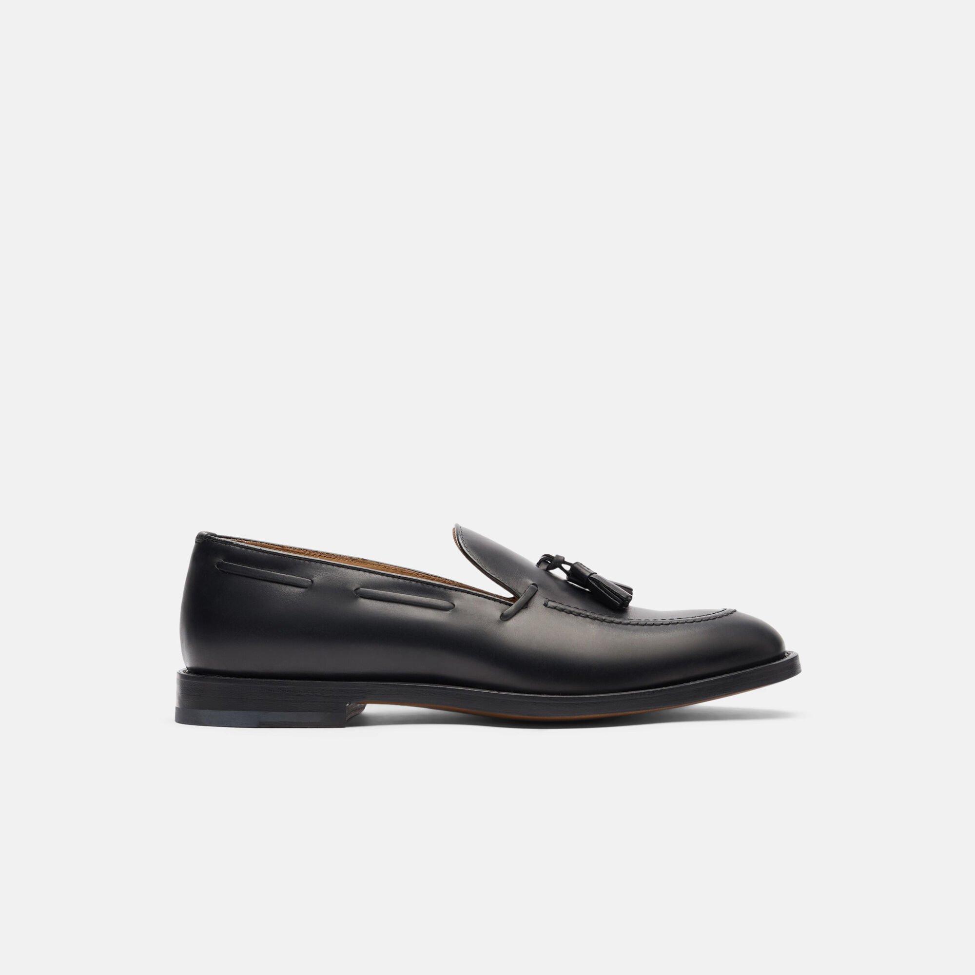 Scarosso William Black Black - Calf WILLIAMLOAF