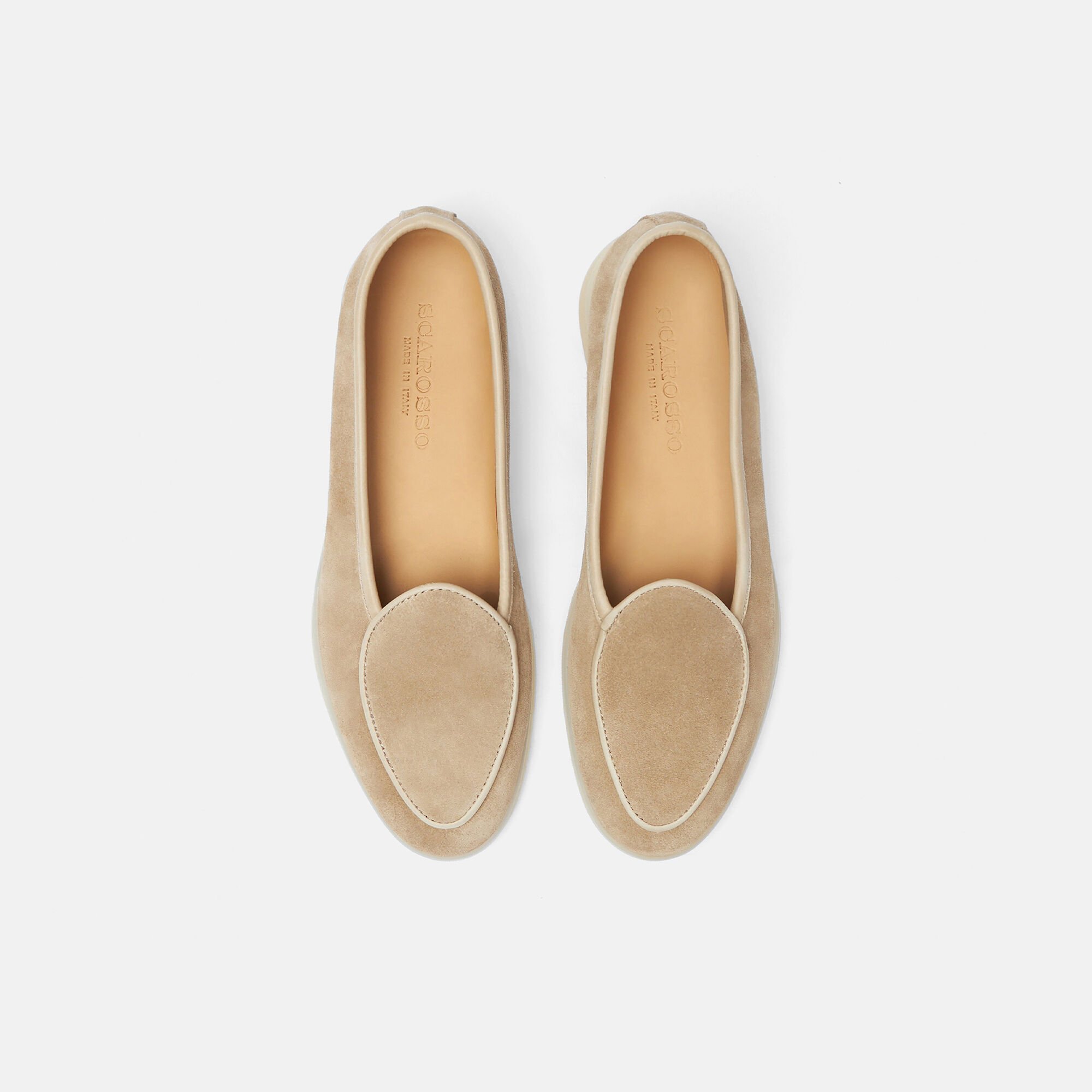Scarosso Livia Avena Veloursleder Avena - Veloursleder LIVIALOAF