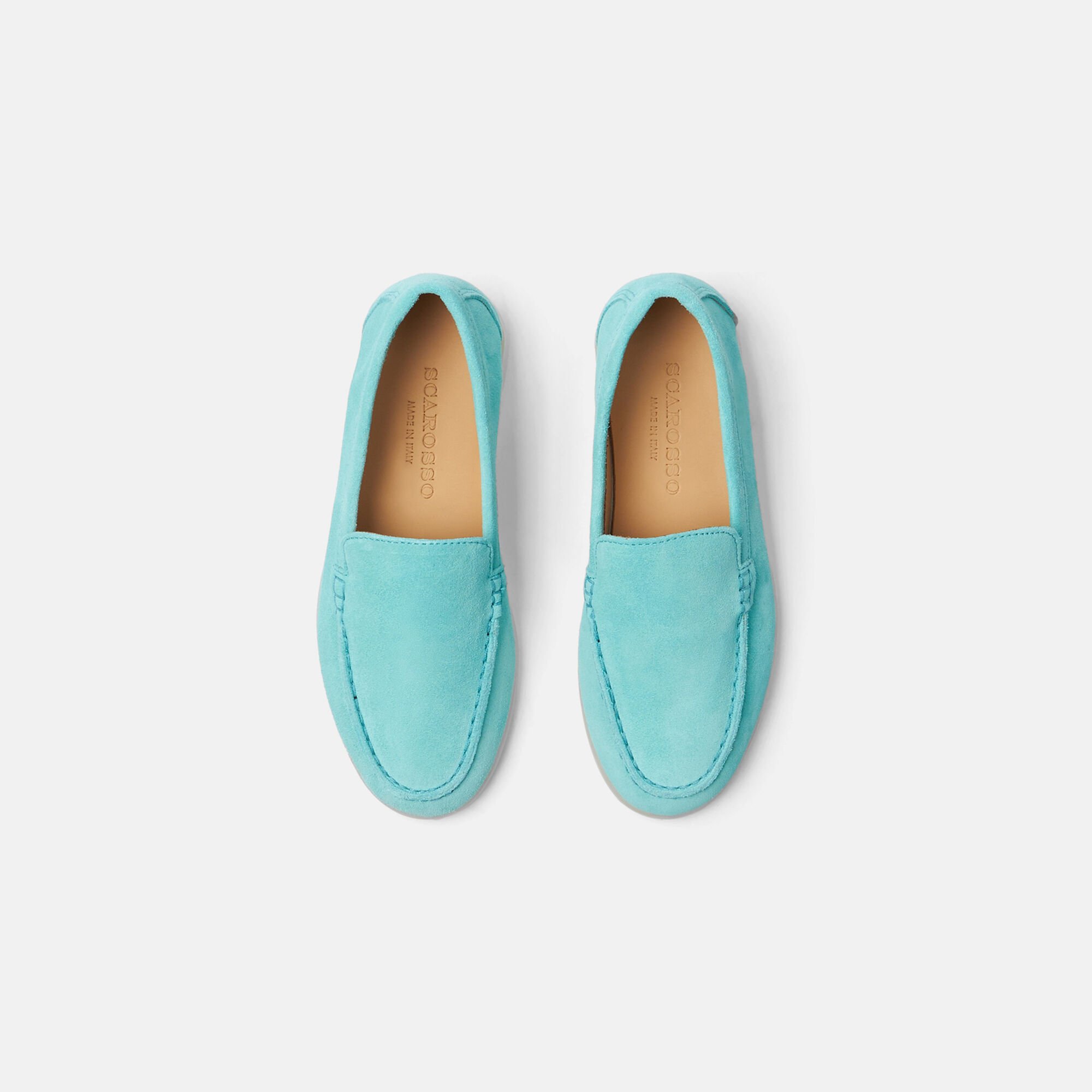Scarosso Ludovica Fille Turquoise Daim Turquoise - Daim LUDOVICAKLOAF
