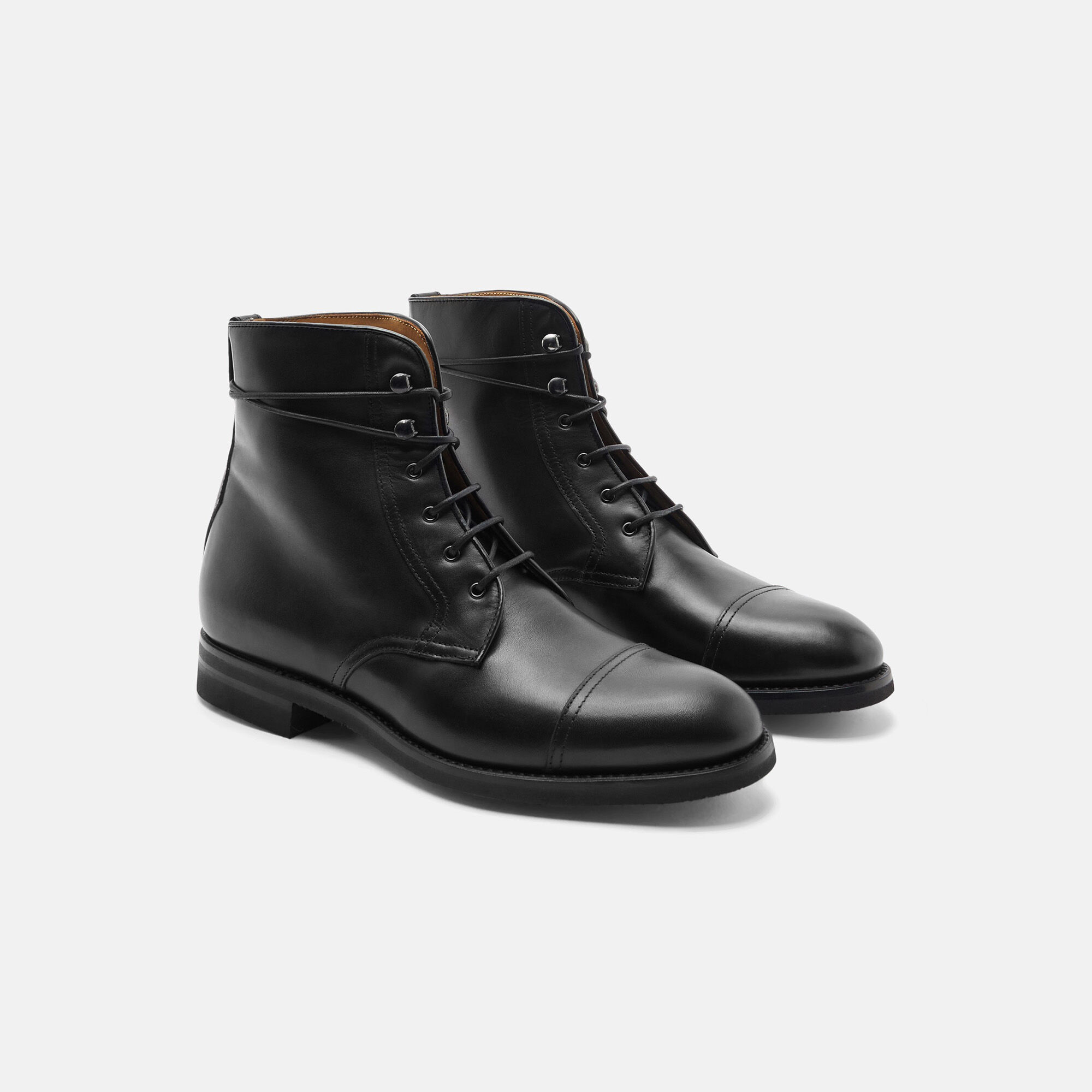 Scarosso Paolo Noir Noir - Veau PAOLOBOOT
