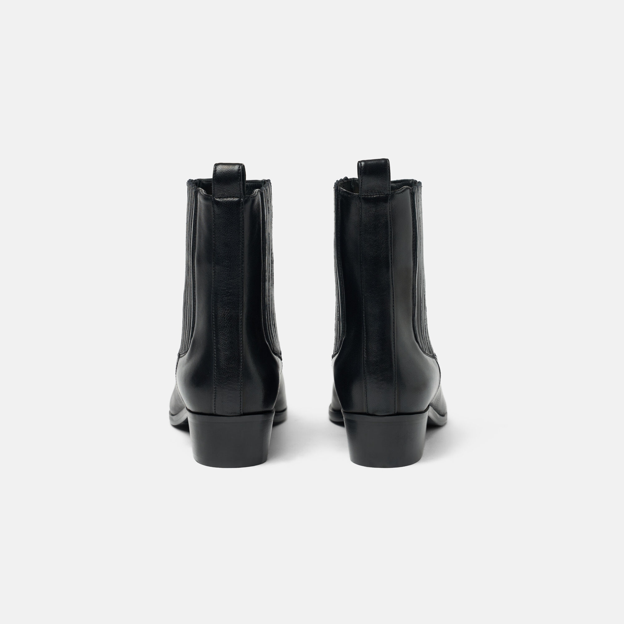 Olivia Black Scarosso: Black - Calf OLIVIARCHEL