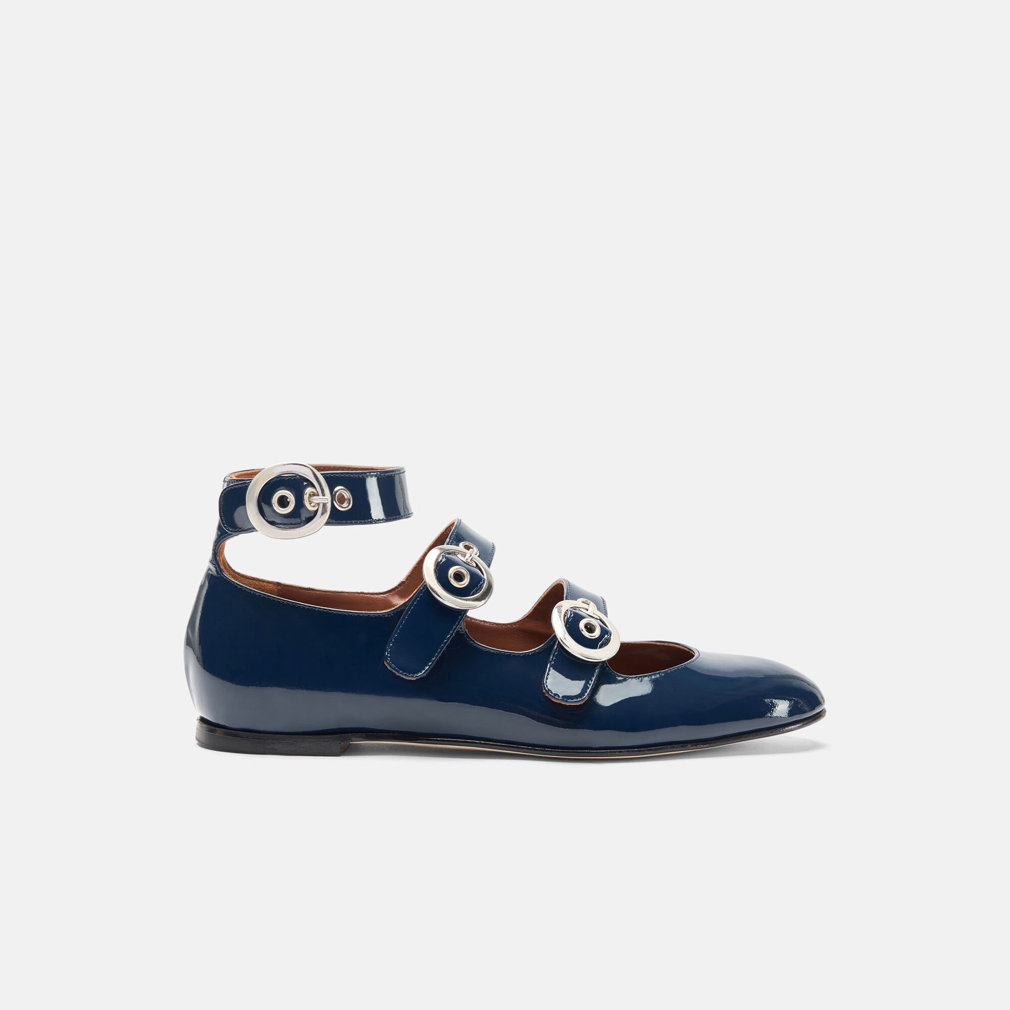 Scarosso Linda II Prune Patent Prune LINDAIIBALL