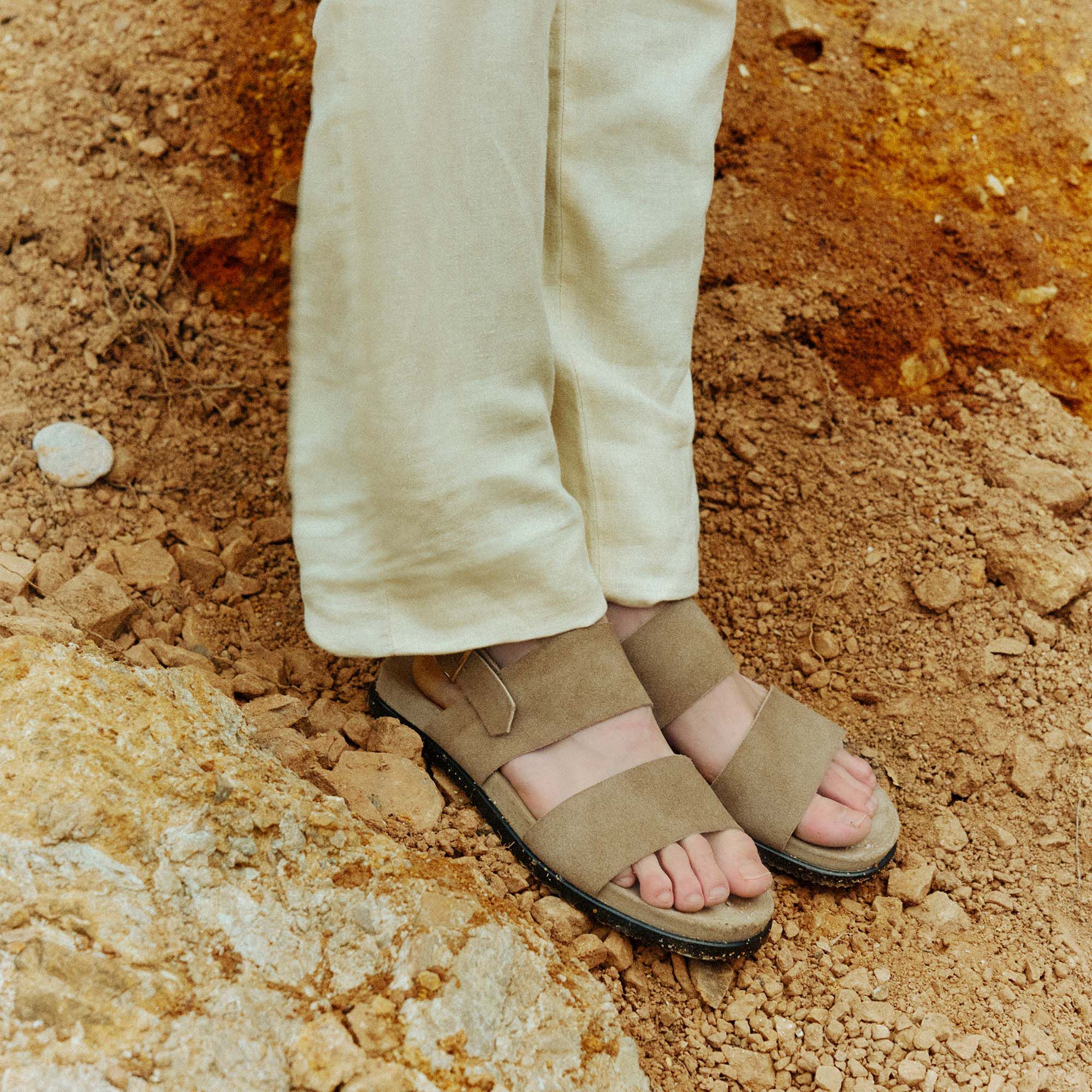 Scarosso Antonio Beige Veloursleder Beige - Veloursleder ANTONIOSAND