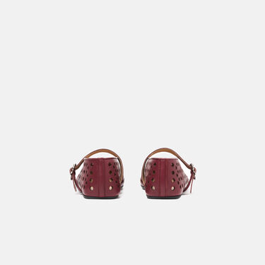 Evelyn Burgundy Scarosso: Burgundy - Calf EVELYNBALL