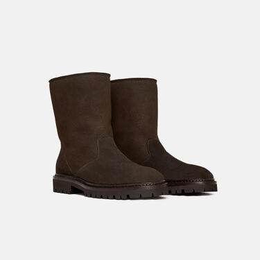 Scarosso Paul Dark Brown Suede Dark Brown - Suede PAULBOOT