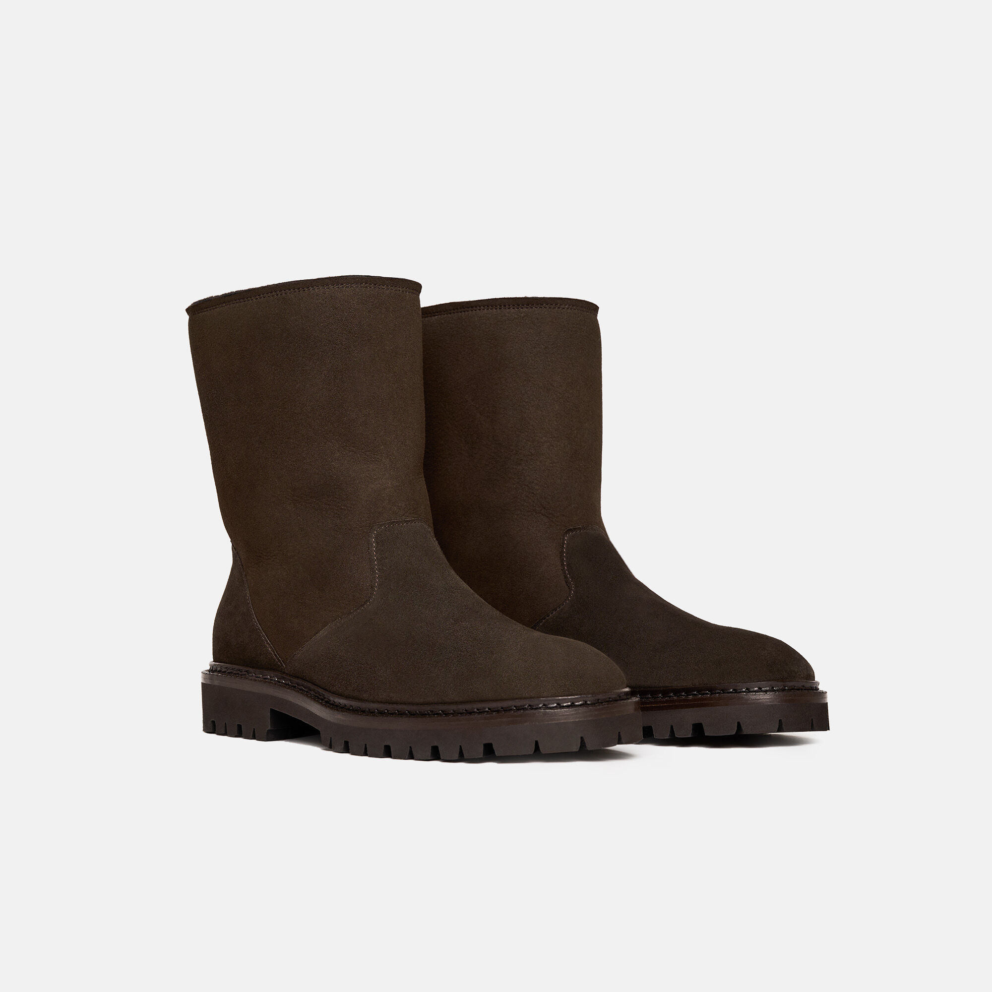 Scarosso Paul Dark Brown Suede Dark Brown - Suede PAULBOOT