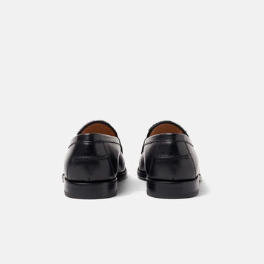 Scarosso Aaron Black Pony Black - Calf AARONLOAF