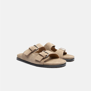 Scarosso Enea Beige Scamosciato Beige - Camoscio ENEASAND