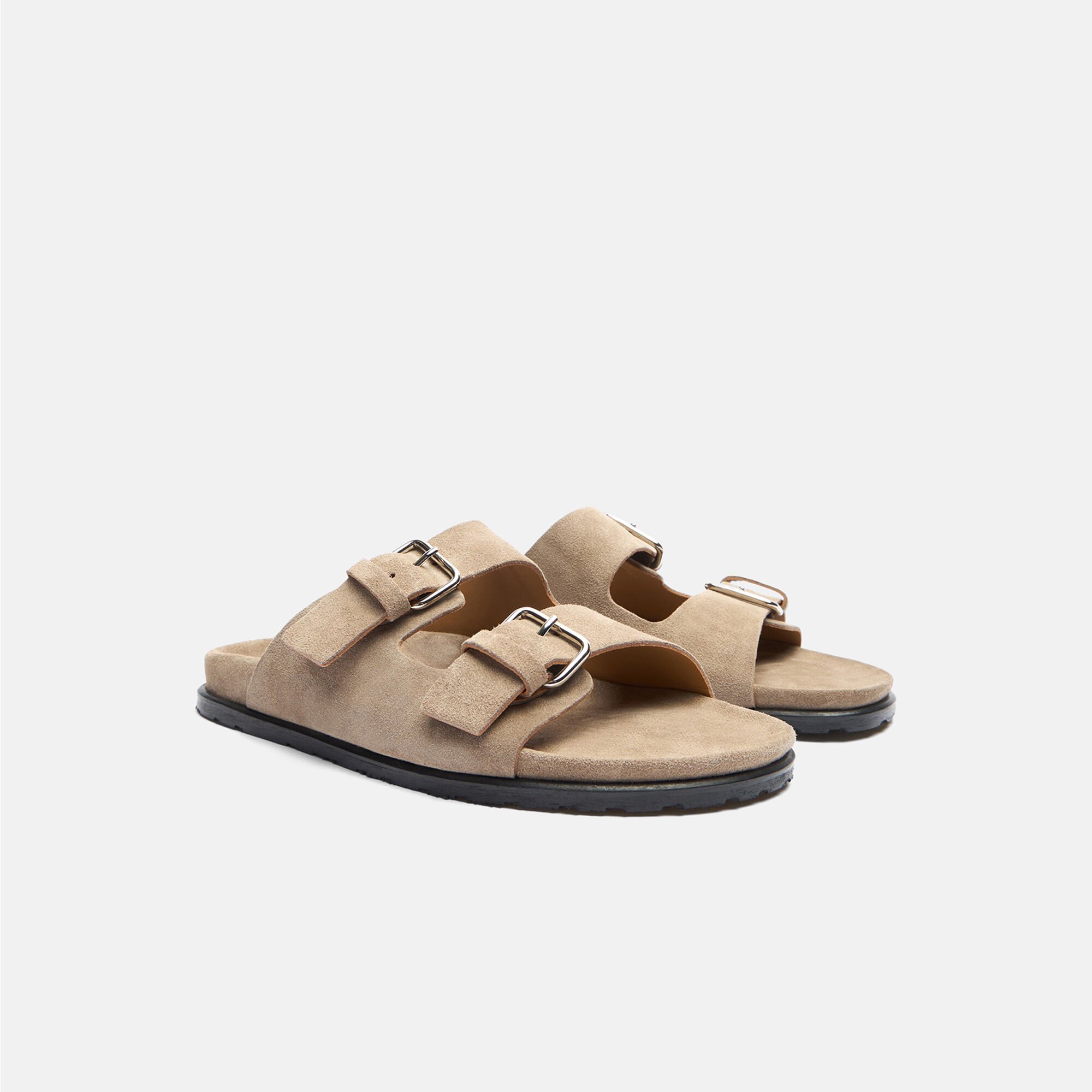 Scarosso Enea Beige Scamosciato Beige - Camoscio ENEASAND