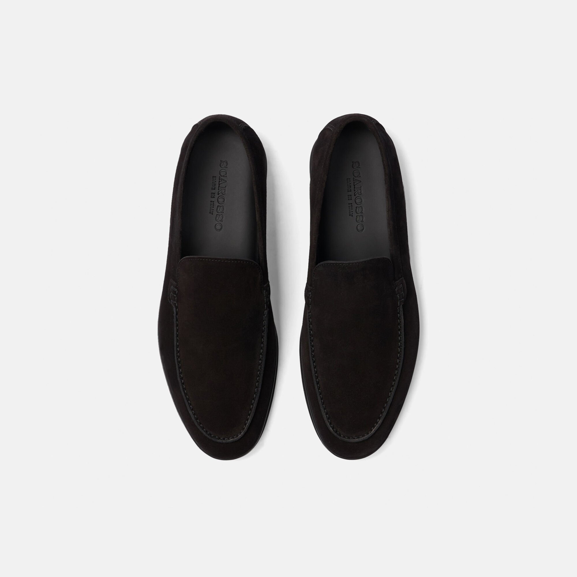 Scarosso Ludovico Schwarz Veloursleder Schwarz - Veloursleder LUDOVICOLOAF