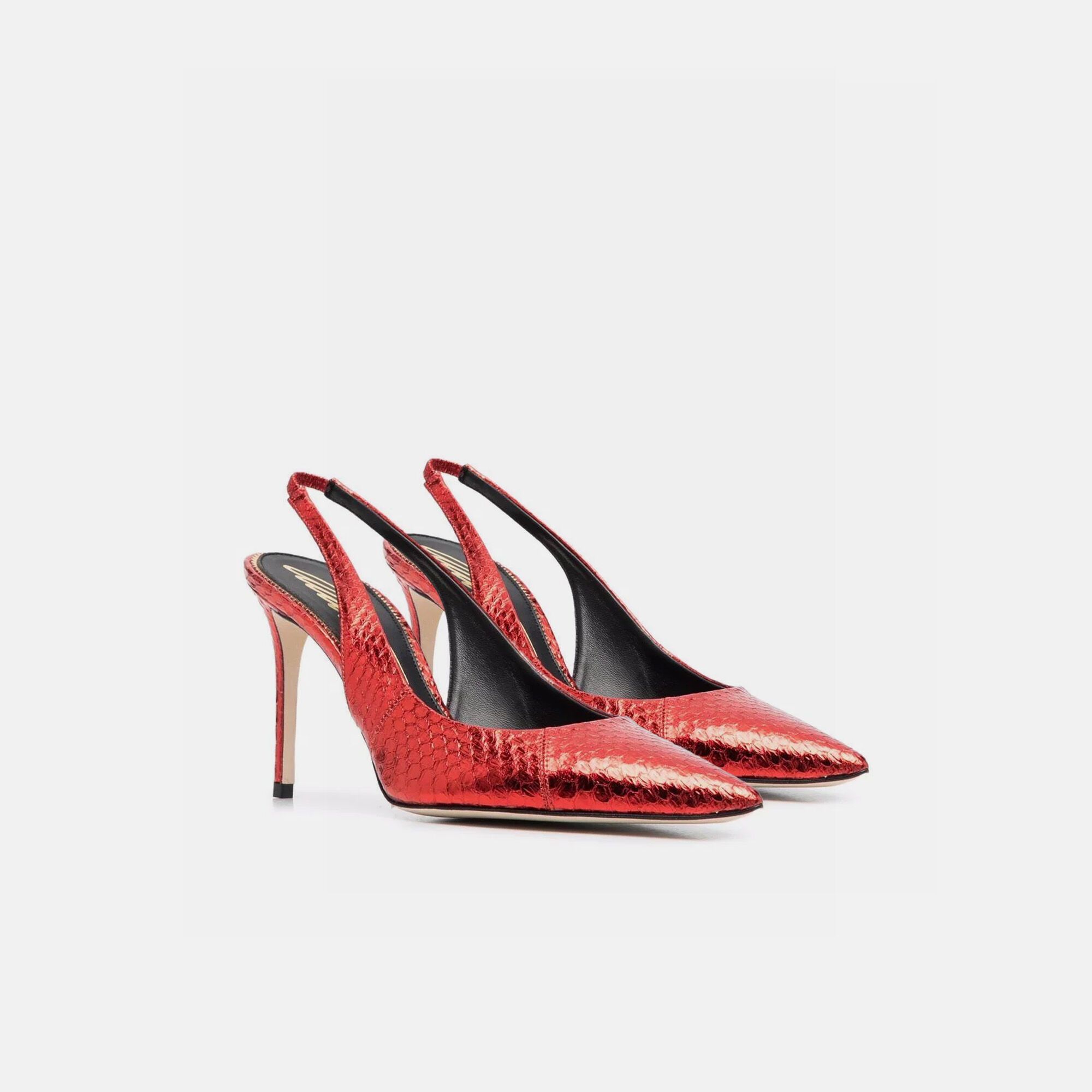 Scarosso Sutton Red Elaphe Red - Elaphe SUTTONPUMP