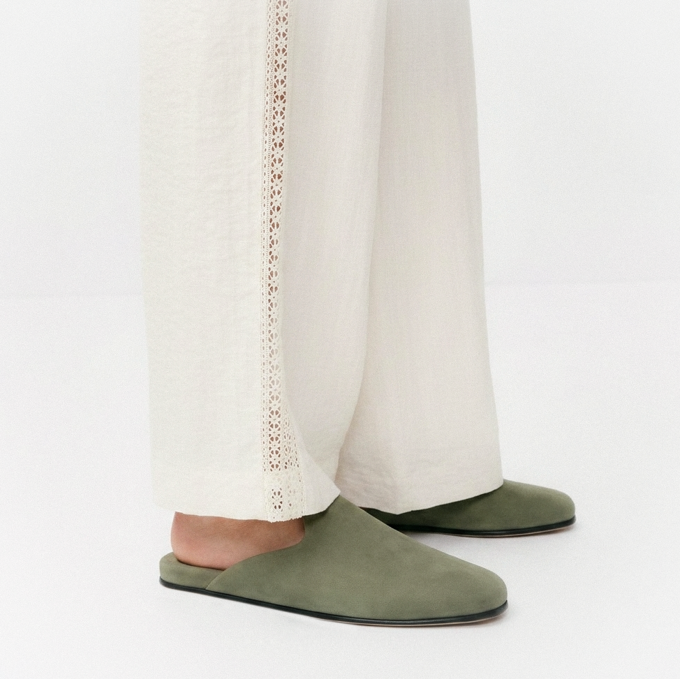 Atlas Travel Slipper Green Nubuck Scarosso: Green - Nubuck Atlas Travel Slipper Green Nubuck Scarosso: Green - Nubuck ATLASSLIP