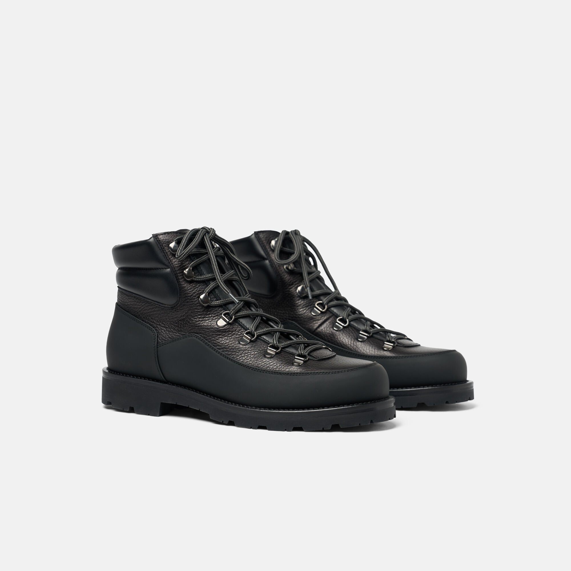 Hermann Black Grain Scarosso: Black - Calf Hermann Black Grain Scarosso: Black - Calf HERMANNBOOT