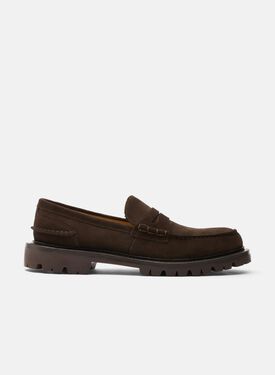 Scarosso Wooster II Brown Suede Black - Calf ANDREALOAF