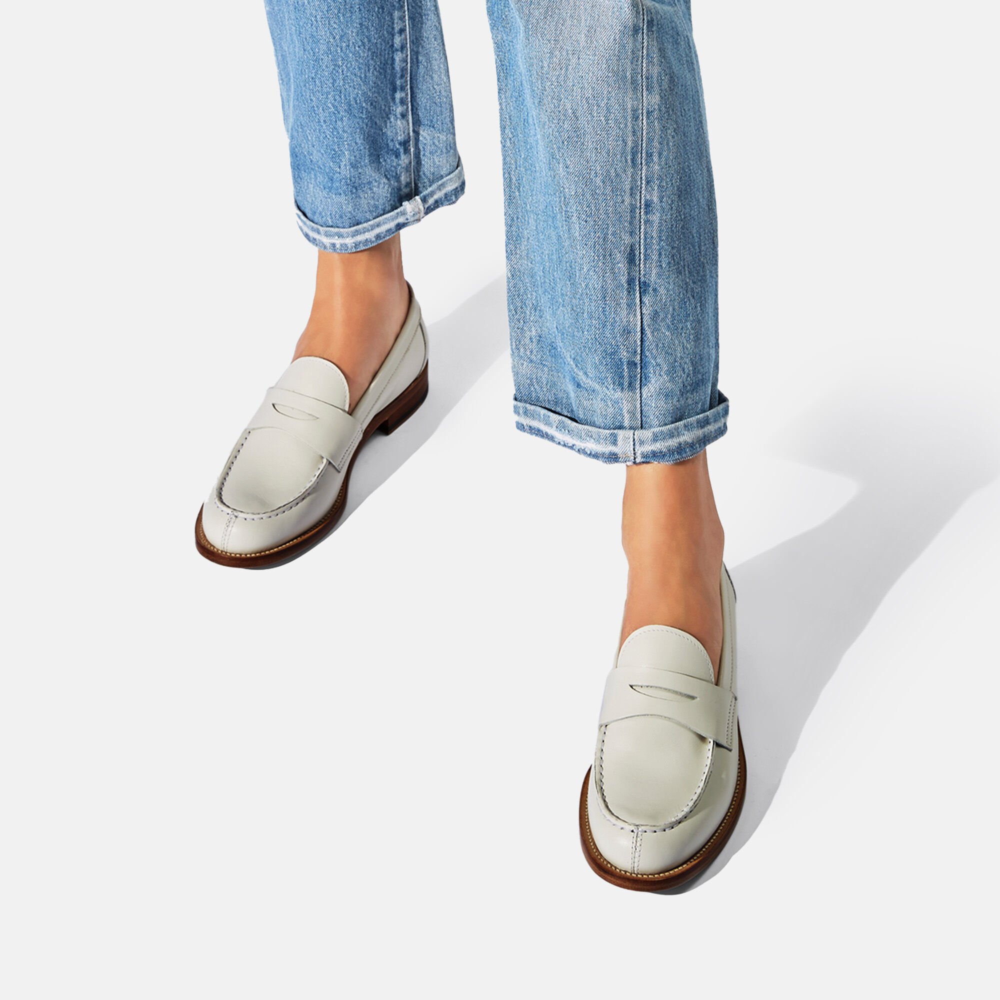 Scarosso Harper White White - Calf Leather HARPERLOAF