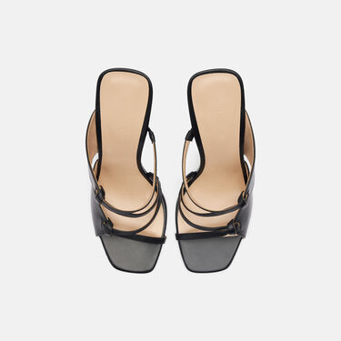 Scarosso Zoe Black Black - Calf ZOESAND