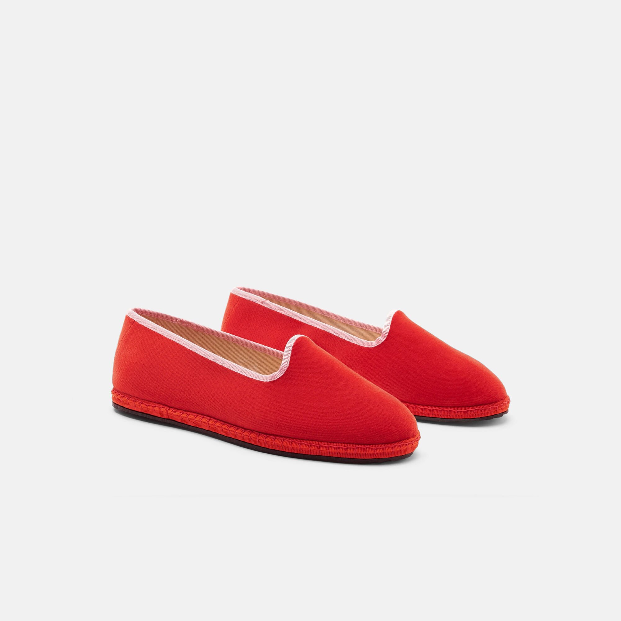 Scarosso Sunset Red - Velvet YOLOSLIP