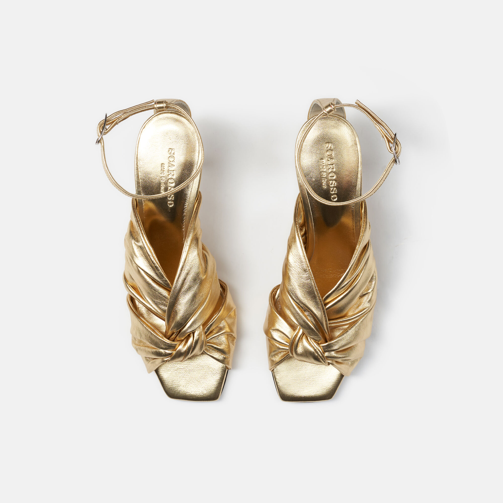 Scarosso Knot Gold Gold - Calf KNOTSAND