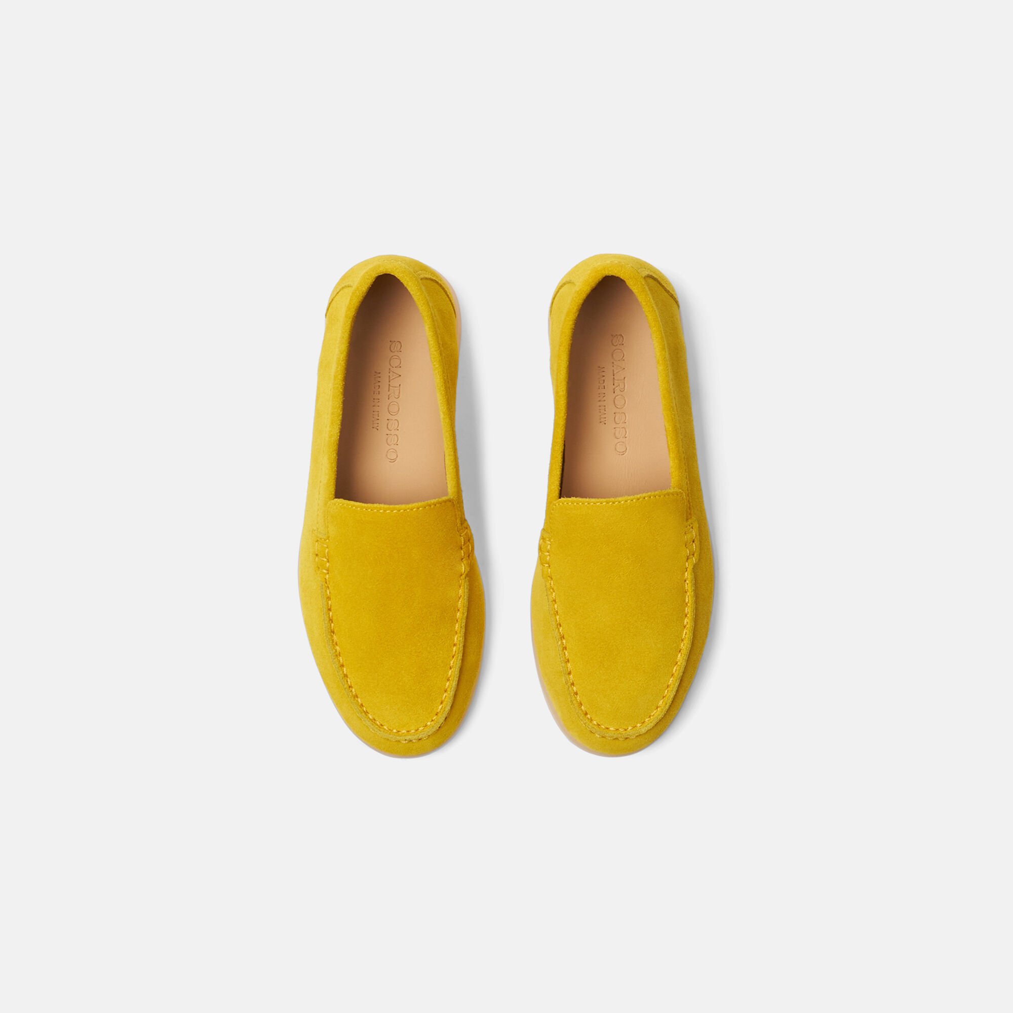 Scarosso Ludovica Fille Jaune Daim Jaune - Daim LUDOVICAKLOAF
